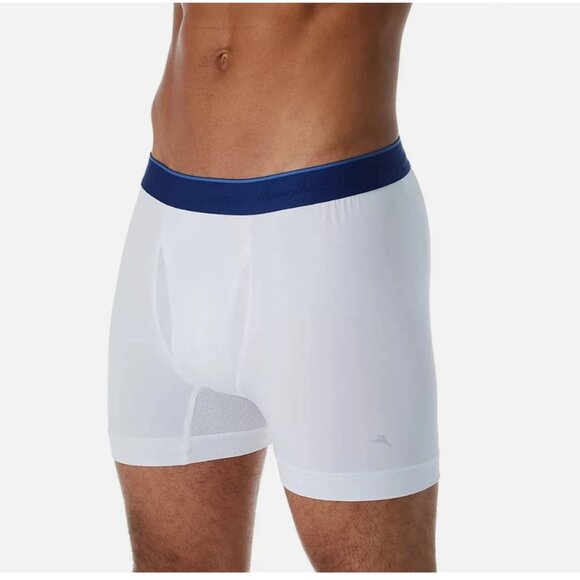 2 X Tommy Bahama Pineapple Print Mesh Tech Underwear Boxer Briefs Size S $58 - Picture 5 of 8